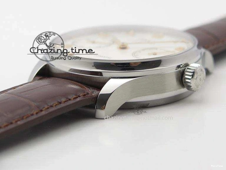 MIROTIME 0303 MoistureWicking Portuguese Real PR IW500704 ZF 1:1 Best Edition On Brown Leather Strap A52010 V 7311
